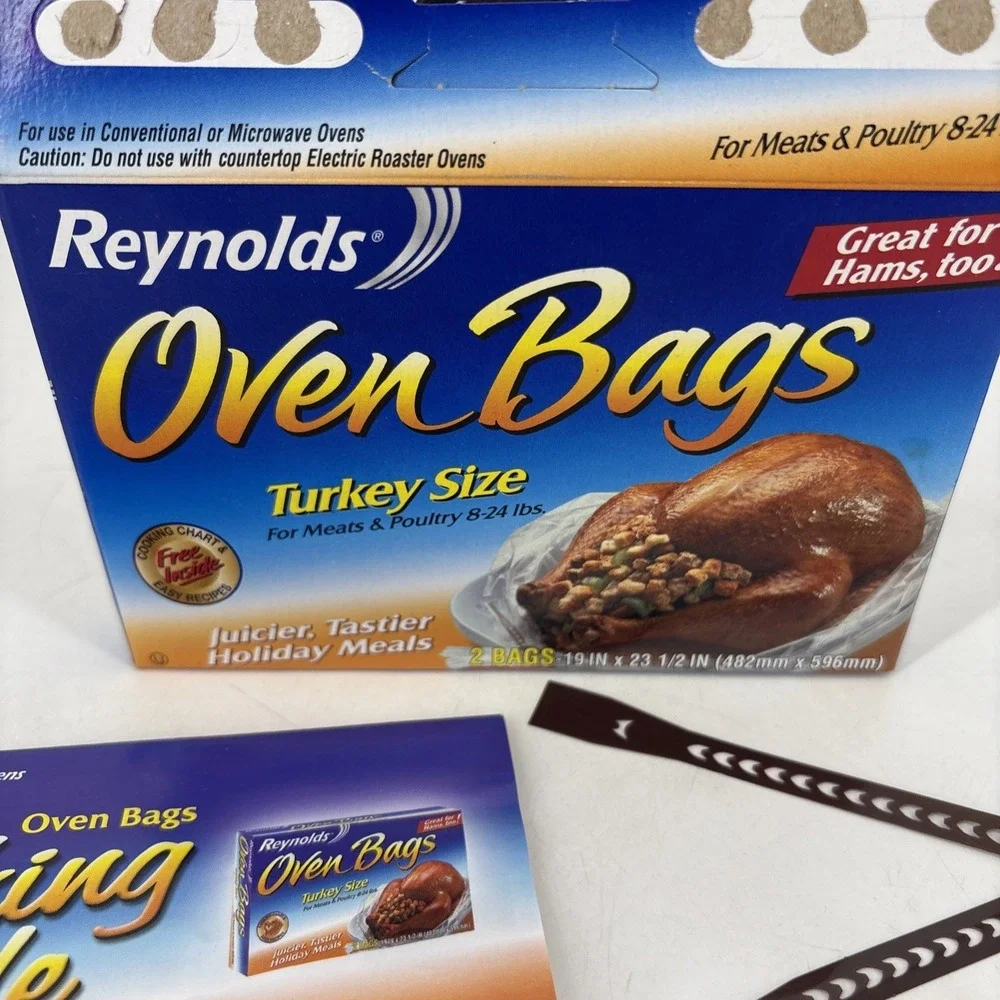 Discontinued‎ Reynolds Kitchens Turkey Size Oven Bags, Holds 24 Pounds, 3 Count